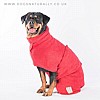 Red Drying Coat - Rottwieller